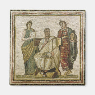 Virgil and the Muses, from Sousse Magnet