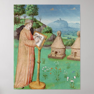 Virgil  writing the Life of Bees Poster