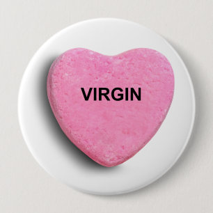 VIRGIN 10 CM ROUND BADGE