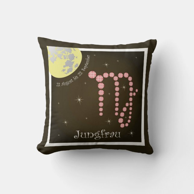 Virgin 23 August to 23 September pillow (Front)