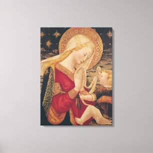 Virgin and Child 2 Canvas Print