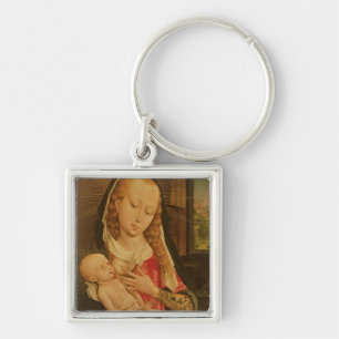 Virgin and Child 2 Key Ring