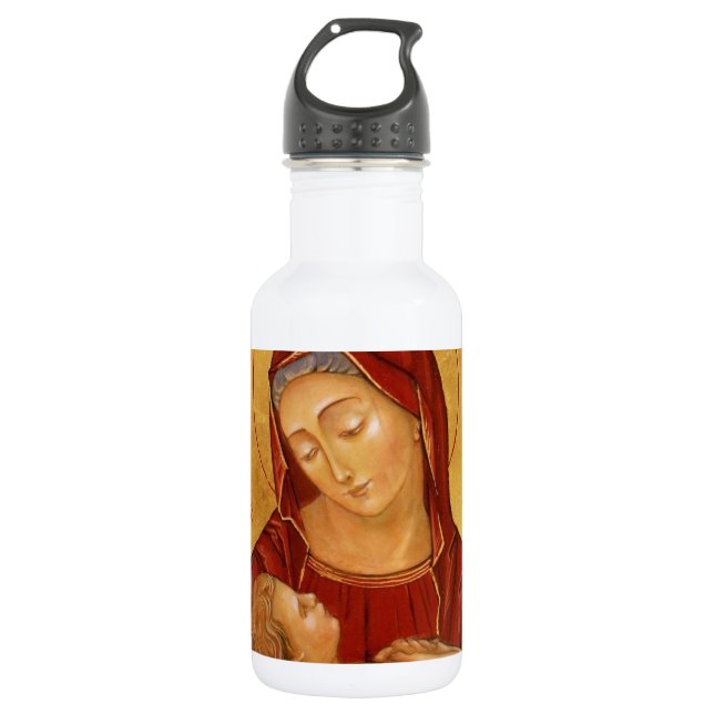 virgin and child 532 ml water bottle (Front)