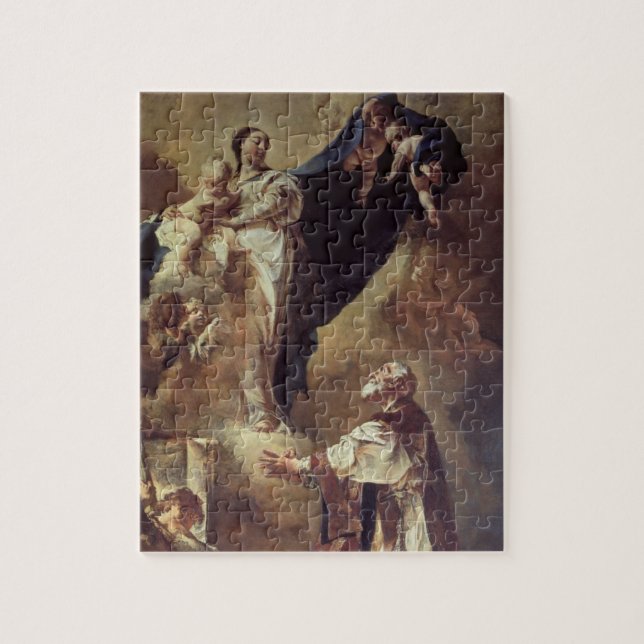 Virgin and Child Appearing to St. Philip Neri, 172 Jigsaw Puzzle (Vertical)