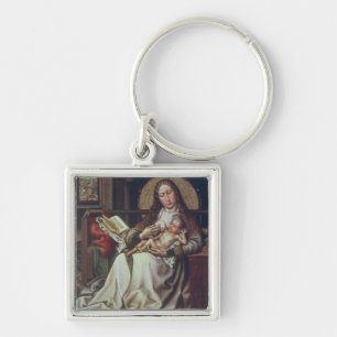Virgin and Child Before a Firescreen, c.1440 Key Ring