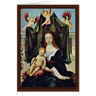 Virgin And Child By Holbein D. Ä. Hans
