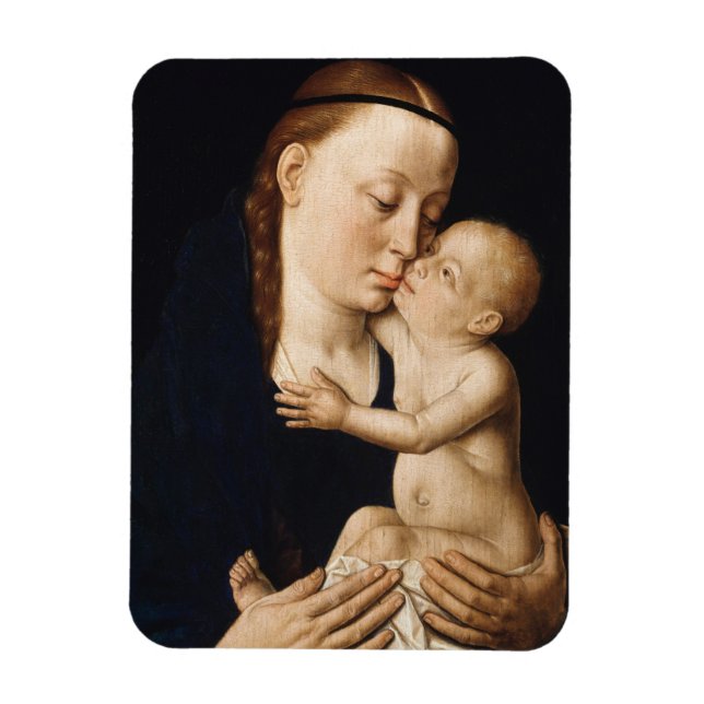 Virgin and Child- christmas Holiday   Magnet (Vertical)