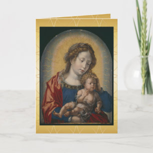 Virgin and Child - Jan Gossart Holiday Card