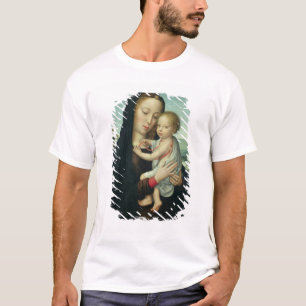 Virgin and Child (oil on panel) T-Shirt