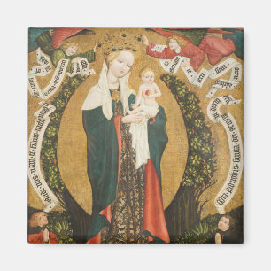 Virgin and Child on a Crescent Moon from Destna Magnet