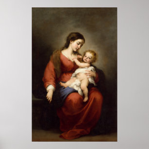 Virgin and Child Poster