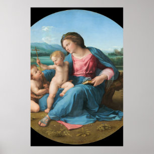 Virgin and Child Poster