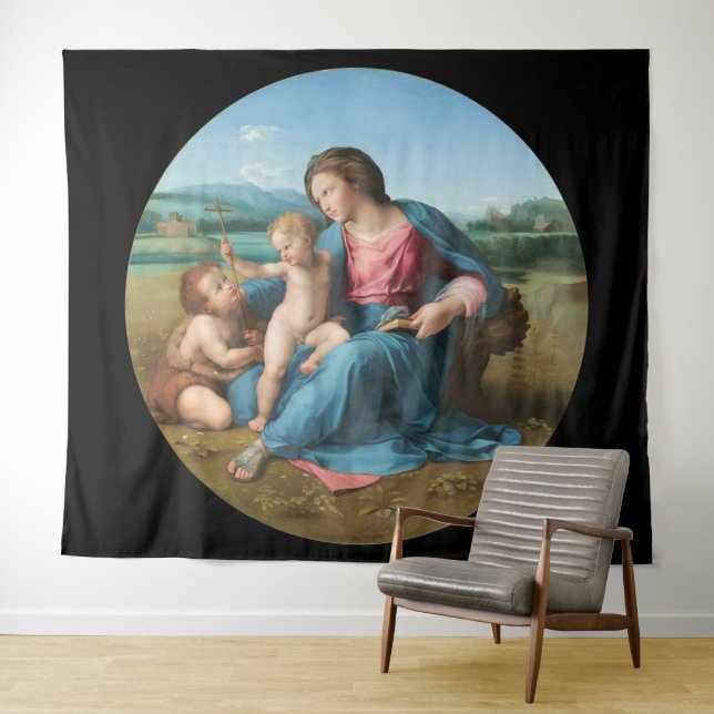 Virgin and Child Tapestry (In Situ (Horizontal))