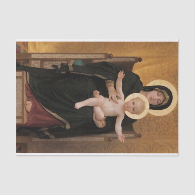 Virgin and Child Tissue Paper (Front)