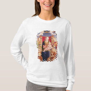 Virgin and Child with angel musicians and saints T-Shirt