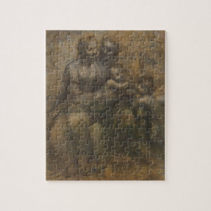 Virgin and Child with St Anne by Leonardo da Vinci Jigsaw Puzzle