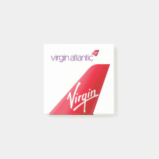 virgin atlantic  post-it notes