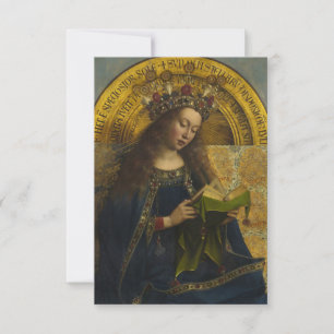 Virgin Enthroned, The Ghent Altarpiece Thank You Card