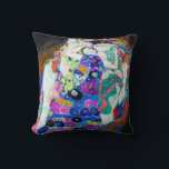 Virgin (Girls), Gustav Klimt Cushion<br><div class="desc">Gustav Klimt (July 14, 1862 – February 6, 1918) was an Austrian symbolist painter and one of the most prominent members of the Vienna Secession movement. Klimt is noted for his paintings, murals, sketches, and other objets d'art. In addition to his figurative works, which include allegories and portraits, he painted...</div>