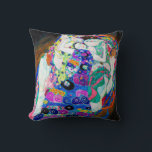Virgin (Girls), Gustav Klimt Cushion<br><div class="desc">Gustav Klimt (July 14, 1862 – February 6, 1918) was an Austrian symbolist painter and one of the most prominent members of the Vienna Secession movement. Klimt is noted for his paintings, murals, sketches, and other objets d'art. In addition to his figurative works, which include allegories and portraits, he painted...</div>