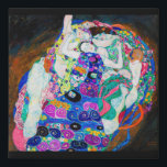 Virgin (Girls), Gustav Klimt Faux Canvas Print<br><div class="desc">Gustav Klimt (July 14, 1862 – February 6, 1918) was an Austrian symbolist painter and one of the most prominent members of the Vienna Secession movement. Klimt is noted for his paintings, murals, sketches, and other objets d'art. In addition to his figurative works, which include allegories and portraits, he painted...</div>