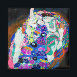 Virgin (Girls), Gustav Klimt Magnet<br><div class="desc">Gustav Klimt (July 14, 1862 – February 6, 1918) was an Austrian symbolist painter and one of the most prominent members of the Vienna Secession movement. Klimt is noted for his paintings, murals, sketches, and other objets d'art. In addition to his figurative works, which include allegories and portraits, he painted...</div>