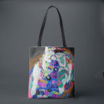 Virgin (Girls), Gustav Klimt Tote Bag<br><div class="desc">Gustav Klimt (July 14, 1862 – February 6, 1918) was an Austrian symbolist painter and one of the most prominent members of the Vienna Secession movement. Klimt is noted for his paintings, murals, sketches, and other objets d'art. In addition to his figurative works, which include allegories and portraits, he painted...</div>