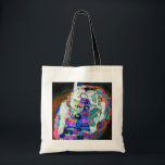 Virgin (Girls), Gustav Klimt Tote Bag<br><div class="desc">Gustav Klimt (July 14, 1862 – February 6, 1918) was an Austrian symbolist painter and one of the most prominent members of the Vienna Secession movement. Klimt is noted for his paintings, murals, sketches, and other objets d'art. In addition to his figurative works, which include allegories and portraits, he painted...</div>
