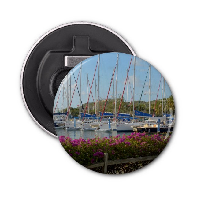 Virgin Gorda Yacht Harbour Bottle Opener (Front)