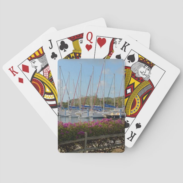 Virgin Gorda Yacht Harbour Playing Cards (Back)