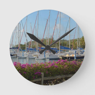 Virgin Gorda Yacht Harbour Round Clock