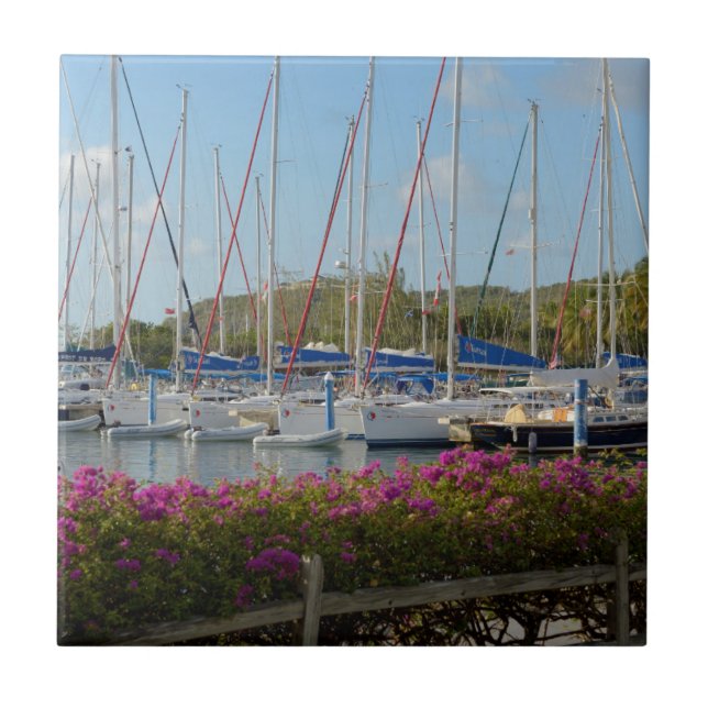 Virgin Gorda Yacht Harbour Tile (Front)