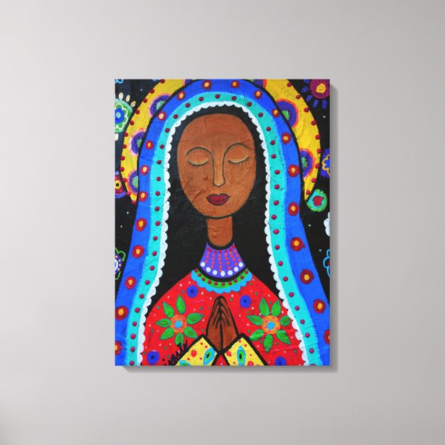 Virgin Guadalupe Canvas Print (Front)