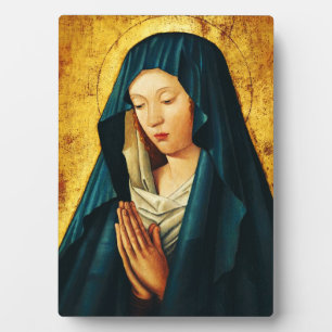 Virgin in prayer of Riga Plaque