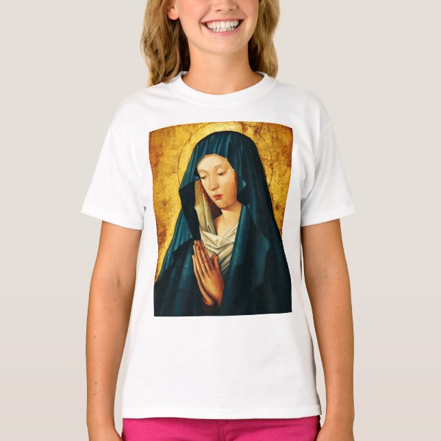 Virgin in prayer of Riga T-Shirt (Front)