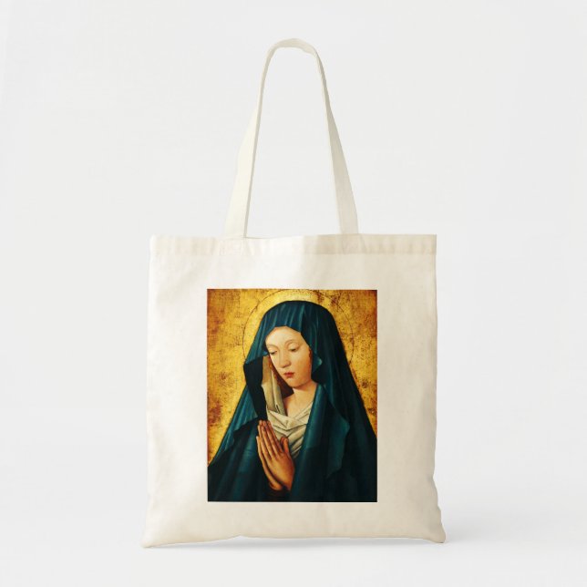 Virgin in prayer of Riga Tote Bag (Front)