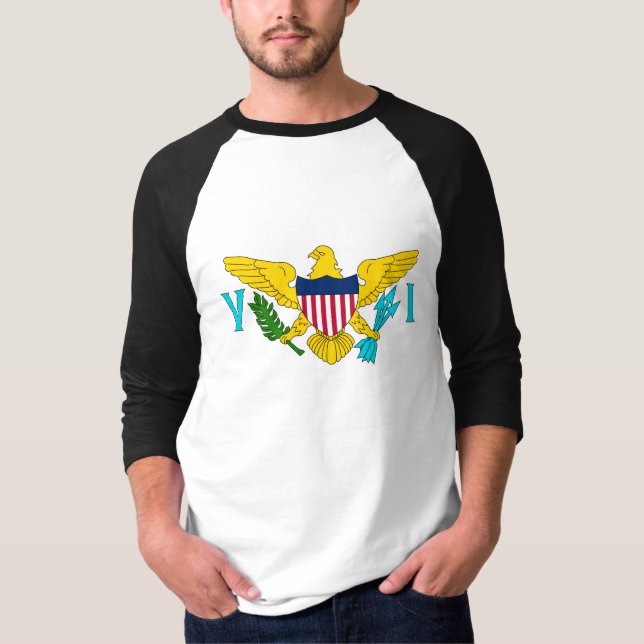 Virgin Islander coat of arms  T-Shirt (Front)