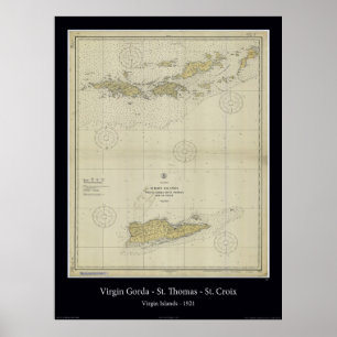 virgin Islands 1921 Poster
