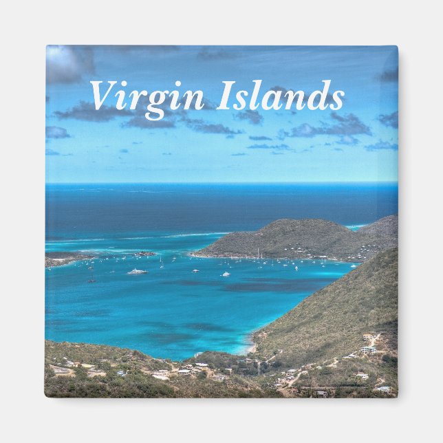 Virgin Islands Bay Magnet (Front)