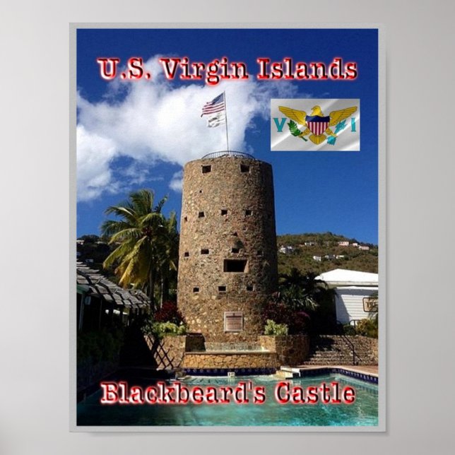 Virgin Islands - Blackbeard's Castle - Poster (Front)