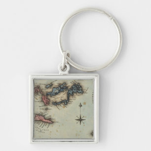 Virgin Islands Key Ring