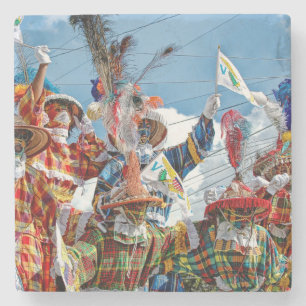 Virgin Islands Mocko Jumbies Stone Coaster