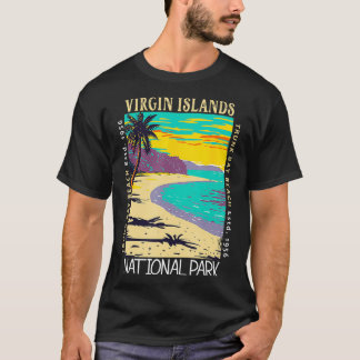Virgin Islands National Park Distressed Vintage  T-Shirt