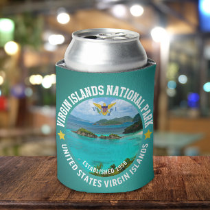 Virgin Islands National Park Est 1956 Can Cooler