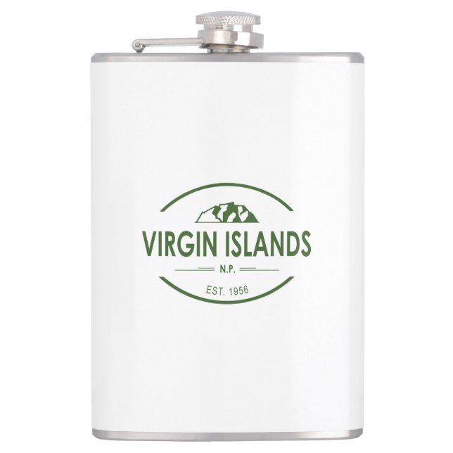 Virgin Islands National Park Hip Flask (Front)