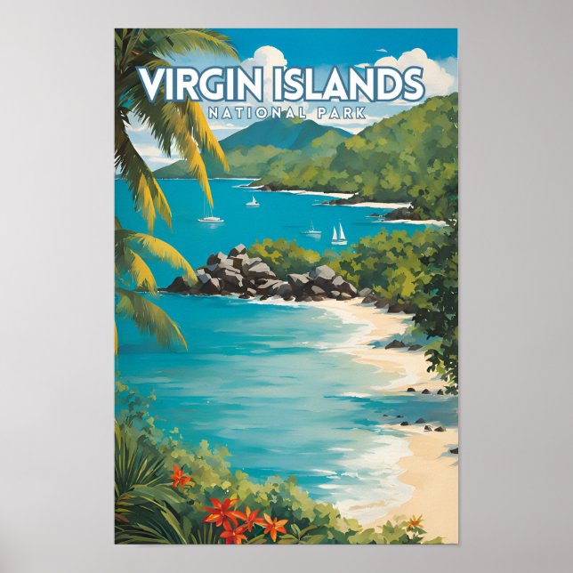 Virgin Islands National Park Poster (Front)