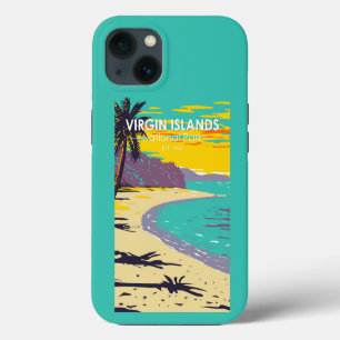 Virgin Islands National Park Trunk Bay Beach iPhone 13 Case