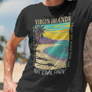 Virgin Islands National Park Trunk Bay Distressed T-Shirt