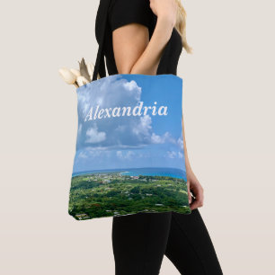 Virgin Islands St. Croix Sandy Point Personalise Tote Bag