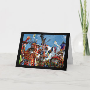 Virgin Islands St. Croix USVI Moko Jumbies Note Card